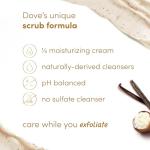 Dove Vanilla Sugar & Shea Butter Body Scrub
