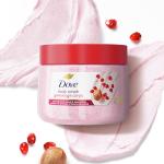 Dove Pomegranate & Shea Body Scrub for Radiant Skin