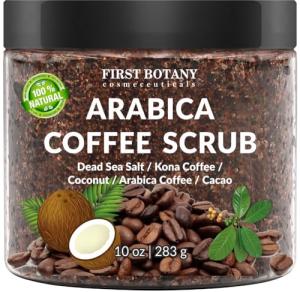 Natural Coffee Scrub for Smooth Skin Treatment