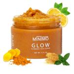 Minimo Glow Turmeric Face Scrub with Citrus Peach