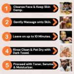 Minimo Glow Turmeric Face Scrub with Citrus Peach