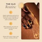 GLO Melanin Turmeric Scrub for Brightening Skin