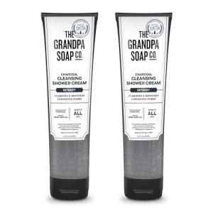 Grandpa Soap Co. Charcoal Shower Cream Duo