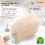 Egyptian Loofah Body Scrubber Set - 3 Count