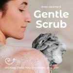 MainBasics Exfoliating Bath Loofah Sponge Set