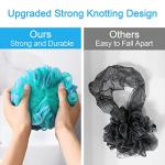 AmazerBath Exfoliating Loofah Sponge Set - 4 Pack