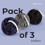 MainBasics Exfoliating Bath Loofah Sponge Set