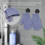 Evridwear Exfoliating Bath Gloves for Body Scrubs