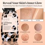 Kitsch Leopard Exfoliating Glove for Smooth Skin