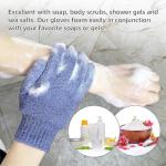 Evridwear Exfoliating Bath Gloves for Body Scrubs