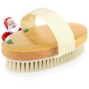 Natural Bristle Dry Brush for Smooth Skin