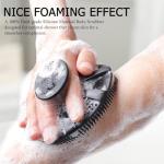 Soft Silicone Body Scrubber for Gentle Exfoliation