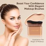 NUBANGOO Kabuki Foundation Brush for Flawless Tanning