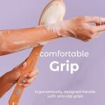 MainBasics Lavender Back Scrubber with Long Handle