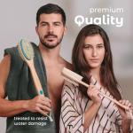 MainBasics Lavender Back Scrubber with Long Handle