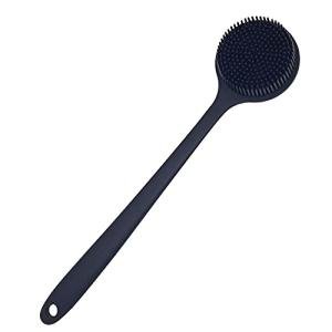 Soft Silicone Back Scrubber with Long Handle