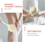 Back Scrubber with Handle for Easy Shower Cleanse