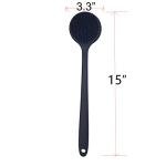 Soft Silicone Back Scrubber with Long Handle