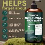 Tea Tree Oil Antifungal Body Wash with Scrubber