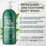 KESMEDIK Tea Tree Body Wash for Itchy Skin