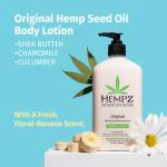 Hempz Natural Hemp Oil Body Moisturizer, Floral Banana