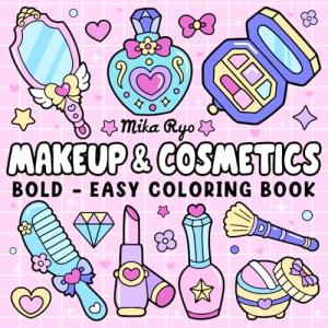 Cosmetic-Inspired Coloring Book for All Ages