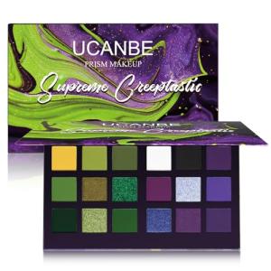 Gothic Eyeshadow Palette - 18 Colors for Halloween