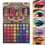 Glamourous Neon Eyeshadow Palette - 48 Vibrant Shades