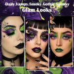 Gothic Eyeshadow Palette - 18 Colors for Halloween