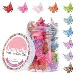 JASVERLIN Sparkly Mini Butterfly Claw Clip Set
