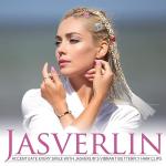 JASVERLIN Sparkly Mini Butterfly Claw Clip Set