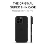 Stylish Ultra Slim iPhone 16 Pro Case - Black