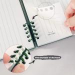 Stylish Green Minimalist Spiral Notebooks - 2 Pack