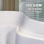 Stylish Green Minimalist Spiral Notebooks - 2 Pack