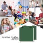 Stylish Green Minimalist Spiral Notebooks - 2 Pack