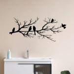 Vivid Metal Bird Wall Art for Home and Garden