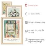 Sage Green Abstract Art Frame Set for Home