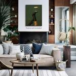 Espresso and Heels Vintage Aesthetic Wall Art