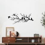 Vivid Metal Bird Wall Art for Home and Garden