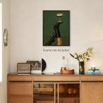 Espresso and Heels Vintage Aesthetic Wall Art