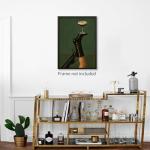 Espresso and Heels Vintage Aesthetic Wall Art