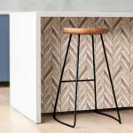 Herringbone Peel and Stick Wallpaper Sheets - 12 Pack
