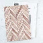 Herringbone Peel and Stick Wallpaper Sheets - 12 Pack