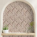 Herringbone Peel and Stick Wallpaper Sheets - 12 Pack