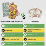 Hand-Block Printed Cotton Napkins - Set of 10
