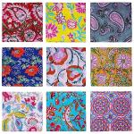 Hand-Block Printed Cotton Napkins - Set of 10