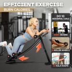 Stylish Adjustable AB Cruncher for Core Strength