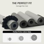 Stylish Velvet Yoga Mat Scrunchie Strap