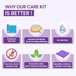 Lavender Yoga Mat Cleaner Kit with Brush and Cloth