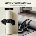 Stylish Velvet Yoga Mat Scrunchie Strap